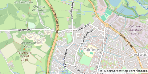 Map of Southampton