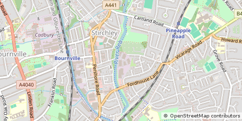 Map of Birmingham
