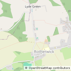 Map of Hook, Hampshire