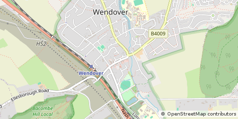 Map of Aylesbury, Bucks