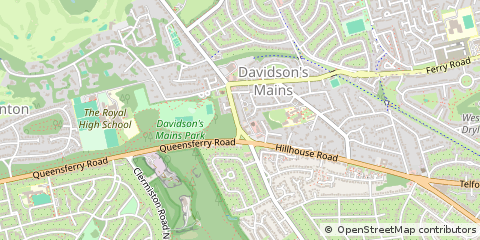 Map of Edinburgh