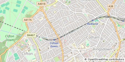 Map of Bristol