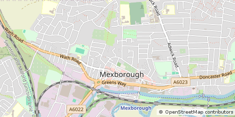 Map of Mexborough
