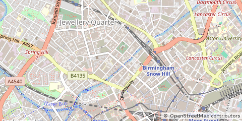Map of Birmingham
