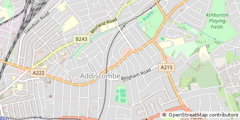 Map of Surrey