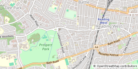 Map of Reading