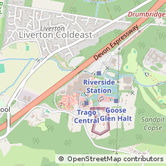 Map of Newton Abbot, Devon