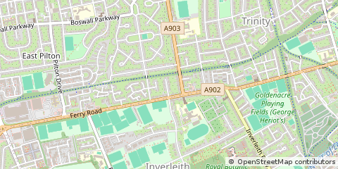 Map of Edinburgh