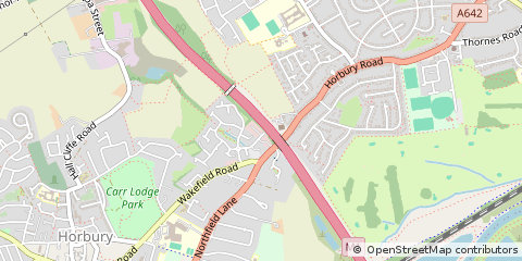 Map of Horbury