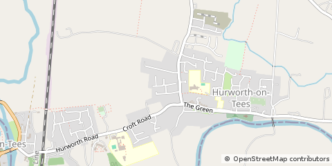 Map of Darlington
