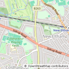 Map of NEW Eltham, London