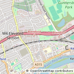 Map of Brentford