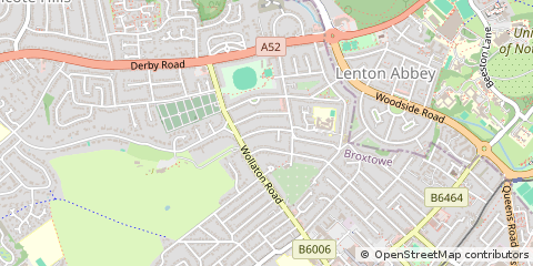 Map of Nottingham