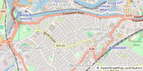 Map of Bristol