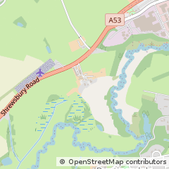 Map of Market Drayton, Shropshire