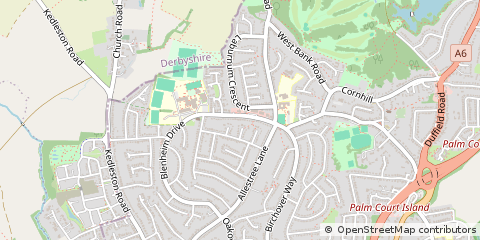 Map of Derby