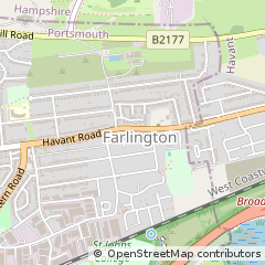 Map of Portsmouth, Hampshire