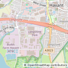 Map of Havant, Hampshire