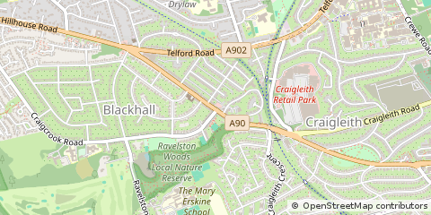 Map of Edinburgh