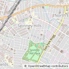 Map of Leicester, Leicestershire