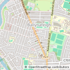 Map of Belfast, CO. Down