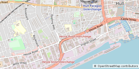 Map of Hull