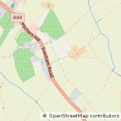 Map of Broadway, Worcestershire