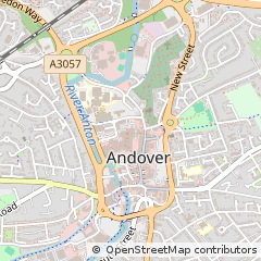 Map of Andover