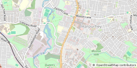 Map of Manchester