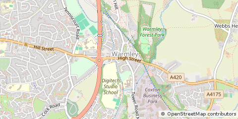 Map of Bristol