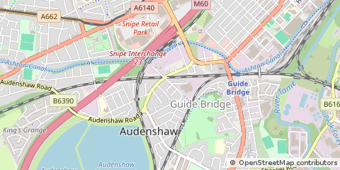 Map of Manchester
