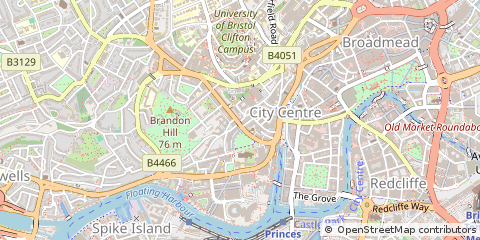 Map of Bristol