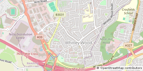 Map of Reading