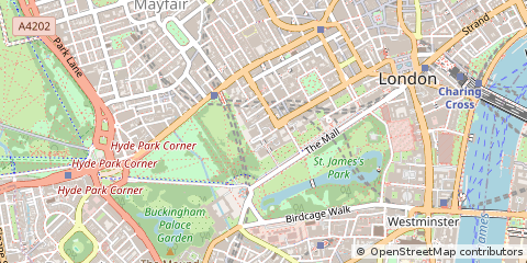 Map of London, Derbyshire