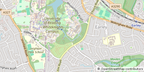 Map of Reading, Berkshire