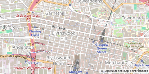 Map of Glasgow