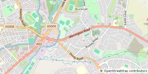 Map of Stoke-on-Trent