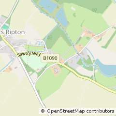Map of Huntingdon, Cambridgeshire