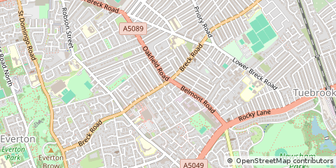 Map of Liverpool