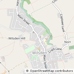 Map of Wilsden, Bradford West Yorkshire