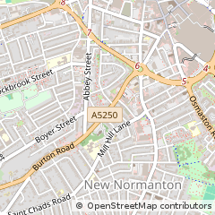 Map of Derby