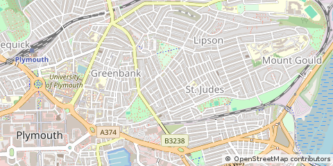 Map of Plymouth
