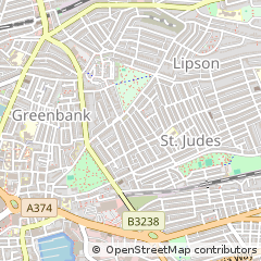 Map of Plymouth