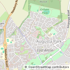 Map of Andover, Hampshire
