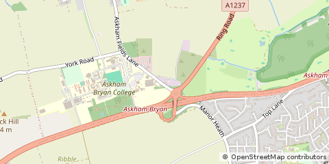 Map of York, North Yorkshire