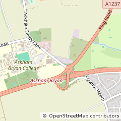 Map of York, North Yorkshire