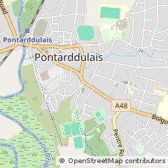 Map of Swansea