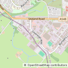 Map of Chester, Cheshire