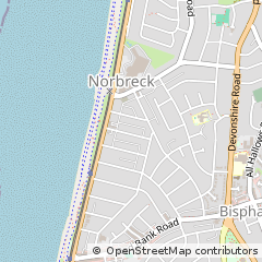Map of Blackpool