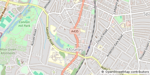 Map of Birmingham